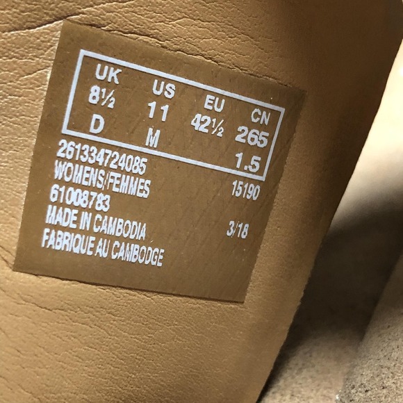 Clarks Sandals Womens 11M Black Leather Espadrille Wedge Buckle Comfort Shoes - Picture 9 of 16